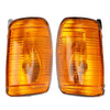 (Amber) Door Wing Mirror Indicator Lens Left + Right Side For Ford Transit Mk8