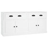 Sideboards 2 pcs White Engineered Wood