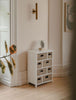 Storage Unit Wicker Basket Bathroom Hallway Chest of Drawers Tetbury Furniture