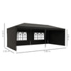 6x3m Garden Gazebo Party Tent Marquee Canopy Outdoor Event Shelter Waterproof