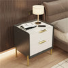 White Grey Chest of Drawers Storage Cabinet Bedside Table Rectangular Nightstand