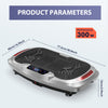 4D Vibration Plate Trainer 300W Bluetooth 120 Levels with Resistance Bands