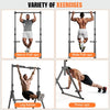 8Levels Adjustable Foldable Power Tower Station Pull Up Bar for Home Gym Workout