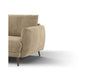 Sofology Adler Latte Lifestyle Mottled Fabric & Dark Wood Armchair RRP £559