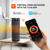 Smart Portable Ceramic Electric Space Heater with Thermostat App Control - 1800W
