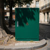 GRP Electric Enclosure Kiosk Cabinet Meter Box Housing,W700xH1000xD350mm,Green