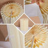 Folding Paper Cylinder Plinth Flower Pedestal Wedding Centerpiece Cake Stand DIY
