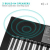 ♬Mustar 61 Keys Portable Learning Electronic Keyboard Piano Keyboard
