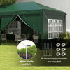 3 x 6m Garden Heavy Duty Gazebo Marquee Party Tent Canopy