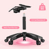 Cute Gaming Chair with Dog Ears for Girls, Height Adjustable Reclining Chair