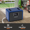 Industrial 60L Dehumidifier Commercial Dehumidifier w/ Drain Hose-Blue