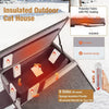 Outdoor Catio Wooden Cat Enclosure Cat House Outdoor Cat Playpen InsulateLiner