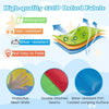 5-in-1 Crocodile Water Park Inflatable Bounce House with Slide & Splash Pool