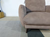Sofology Adler Latte Lifestyle Mottled Fabric & Dark Wood Armchair RRP £559