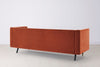 SWYFT MODEL X02 3 SEATER SOFA BRICK WITH STYLISH COPPER FEET