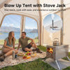 Inflatable Tents Blow Up Tent Waterproof Air Glamping 4 - 6 Person w/Pump
