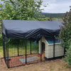 Heavy Duty Large Dog Kennel Crate Robust Pet House Cage Spacious Playing Playpen