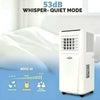 Portable Air Conditioner 9000 BTU,4-In-1 Cooling AC-Dehumidifier,Fan,Sleep mode