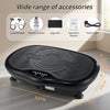 Vibration Plate 200W Bluetooth 120 Levels with Bands Yoga Mat Remote