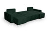 Yasmine U-Shape Sofa Bed with Storage Or L-Shape Reversibe Jumbo Cord Sette
