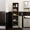 Priano Freestanding Bathroom Cabinet Unit Grey Vanity Cupboard Storage Unit