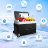Portable Car Fridge Freezer 40 L 12V/24V/240V Compressor Cooler with App Control