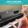 ♬Mustar 88 Graded Hammer Weighted Keys Digital Piano Keyboard Pedal Stand MIDI