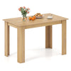 COSTWAY 120 CM Dining Table for 4-6 People Wooden Rectangular Table