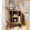 Stand Vinyl Record Storage Turntable Stand-Natural Record Player