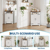 Bathroom Corner Storage Cabinet,Small Storage Unit with Drawer&Doors for Kitchen