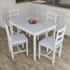 Solid Wooden Dining Table and 2 4 Chairs Set Home Kitchen Furniture