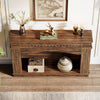 47.24-Inch Console Table, Farmhouse Entryway Console Table with Sturdy Structure