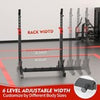 Adjustable Barbell Rack Squat Stand Pair Weight Lifting Bench Press Home Gym UK