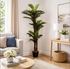 Large 150cm Fake Palm Tree, Realistic Artificial Floor Plant, Indoor Outdoor Dec