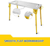 30"x20" Foldable Welding Table 350LB Capacity Steel Workbench Adjustable Angle