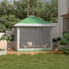 4x4M Pop Up Garden Gazebo Outdoor Party Tent Canopy With Sides Heavy Duty
