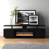70inch TV Stand Cabinet With Electric Fireplace Unit With LED 12Colour Furniture