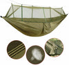 Hanging Hammock Chair Portable Garden Swing Seat Tree Travel Camping Outdoor UK