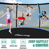 Trampoline 12FT with Enclosure Safety Net for Kids Toddler Backyard Bouncer Toy