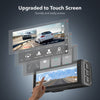 Dash Camera 4K Front and Rear, Touch Screen 3.18", Free 64GB Card
