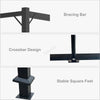 Pergola Steel Frame 3x2M PE Canopy Adjust Shade Pergola Shelter Backyard Beige