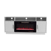 LED Fireplace with TV Stand Unit Cabinet Electric Fire Heater Flame Living Room