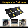 2x 100cm Long Heavy Duty Kerb Ramps For Hgv Caravans Car Truck Garage Wheelchair