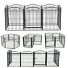 XXL Large Dog Playpen Fence DIY Metal Camping Dog Fences Animal Cage Exercise UK