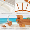 Hammock Garden Swing Chair 2 Person Hanging Seat Lounger Sun Canopy Washable