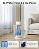 LEENON 3in1 Evaporative Air Cooler 38" Quiet Tower Fan with Remote 3L Water Tank