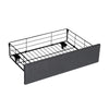 Ottoman Storage Bed Frame with Hydraulic and Drawers 5 ft King Upholstered Bed