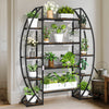 Indoor Display Shelf Plant Stand With Grow Lights 12 Tiered 177cm Tall Bookcase