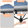 4x4M Pop Up Garden Gazebo Outdoor Party Tent Canopy With Sides Heavy Duty