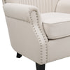 Upholstered Wing Back Armchair Chesterfield Sofa Fireside Wing Back Chair UK